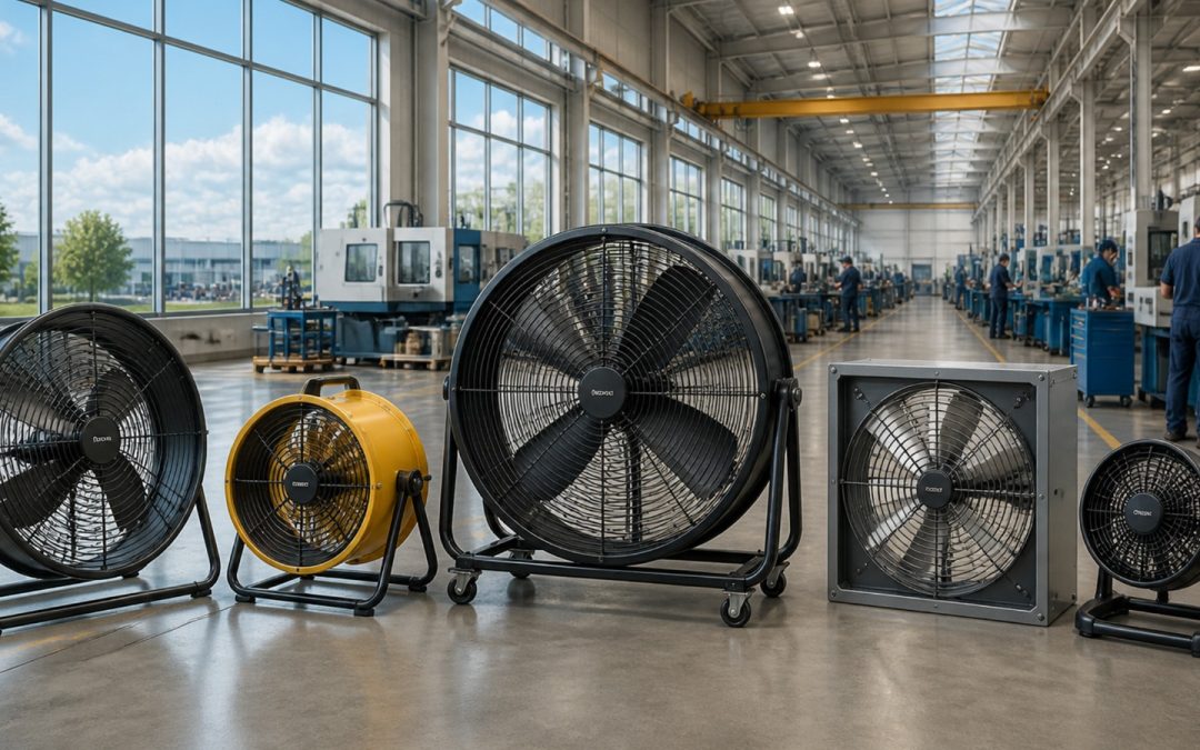 Ventiladores Industriales Barrios Unidos: Mejore su planta