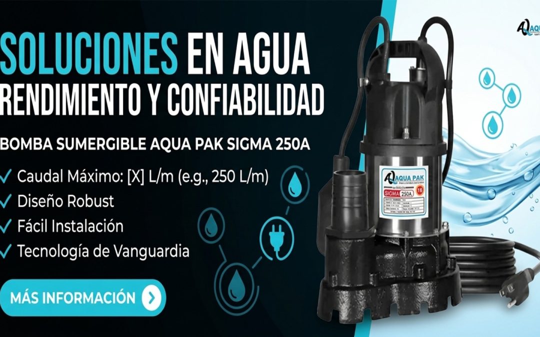 Bombas Aqua Pak Fontibón: Mejore su flujo hoy